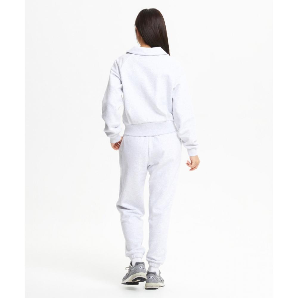 New Balance Nbmle4w912 Women Essential Brushed Joggger Pants  Light Gray 