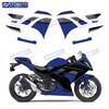 For Kawasaki NINJA300 Ninja300 EX300 Motorcycle Fairing Shell Decal Reflective Waterproof Racing Outer Panel Sticker Decoration