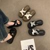 Thick-soled Cool Slippers Women's Summer Outer Wear 2025 New Models with Skirts To Increase the Sense of Fashion Muffin Shoes Casual One-word Drag