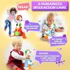 EastSun Baby Hip Hop tanzende musikalische Gans Spielzeug singend krabbelnd gehend Ente Spielzeug für 12 18 Monate Kleinkind Geschenk für 1 2 Jahre alte Jungen Mädchen