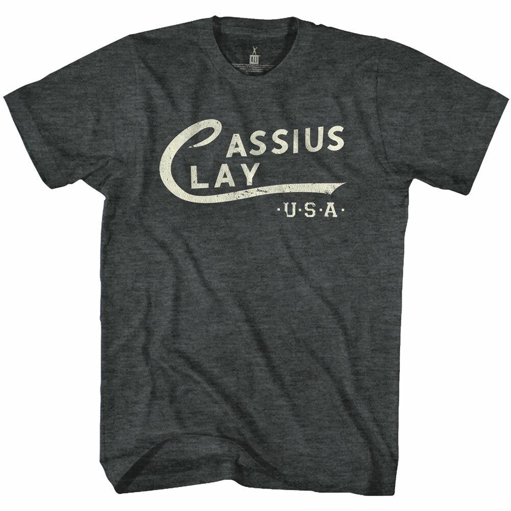 Muhammad Ali Cassius Clay U.S.A. Heavyweight Boxing Champ Men s T Shirt M
