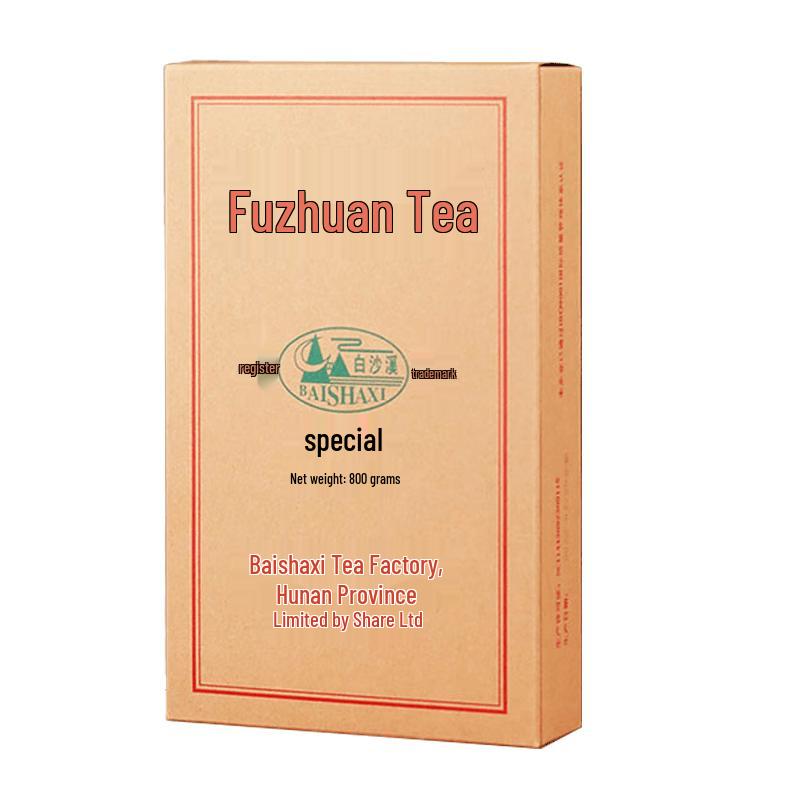 Baishaxi Anhua Dark Tea Jinhua Fuzhuan Tea Brick