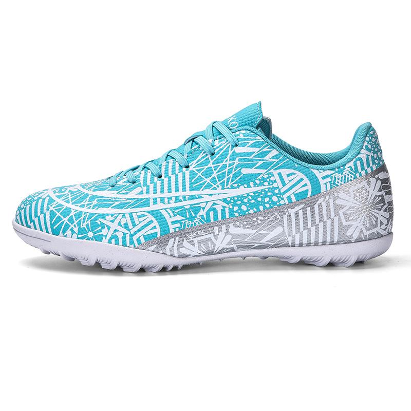 

New Men Soccer Shoes Original Football Shoes Indoor Kids Professional Football Field Boots Society Cleats TF/AG Sneaker Non Slip 46