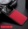 EUCAGR Coque en Cuir PU Acrylique Pour Xiaomi 14T 14TPro Protection Caméra Coque Arrière de Téléphone pour Xiaomi 15 Ultra 15S Pro Cadre Coque