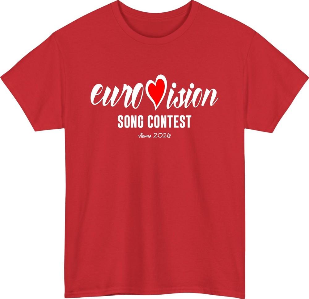 Eurovision 2026 Vienna Unisex TShirt 70th Anniversary Song Contest Tee Gift S
