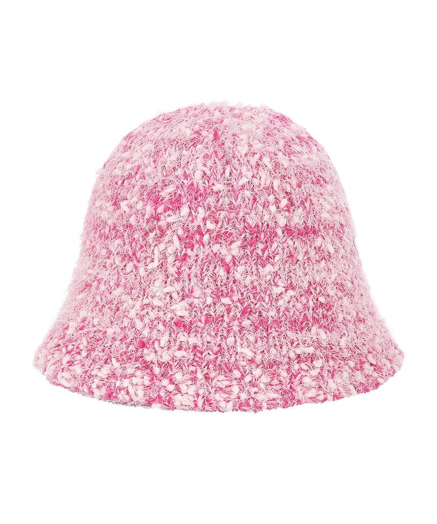 VANAKE Mixed Color Knit Bucket Hat_Vb3Zamm304Z
