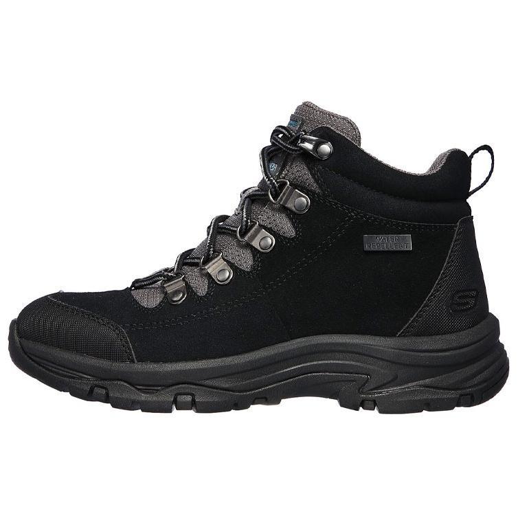 (WMNS) Skechers Trego-El Captian High-Top Black Women s 158254-BKGY EU 35
