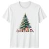 Christmas Tree And Gifts Holidays Unisexs T Shirt Unisexs Tee Graphic Unisex Top