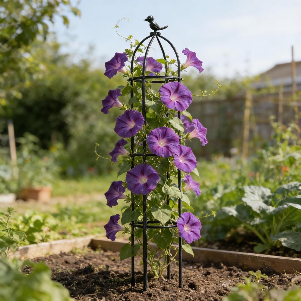 Plant Trellis Outdoor Rust Proof Decorative Frame Stakes Plant Stakes For Indoor For Outdoor Indoor Rose Clematis Vegetable