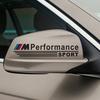 2 buc Autocolant și decal pentru oglinda retrovizoare auto Accesorii Insignă pentru BMW M E90 E60 F10 F30 E46 G20 X1 X3 X4 X5 X6 E70 F20 E39 E92 Stilizare