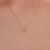 Lunne 14K Pebble Rondelle Pendant S (14K Gold) #Lfp15