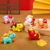 2026 New Year Figurines Miniatures Cartoon Resin Lucky Horse Micro Landscape Ornaments Home Desk Decorations