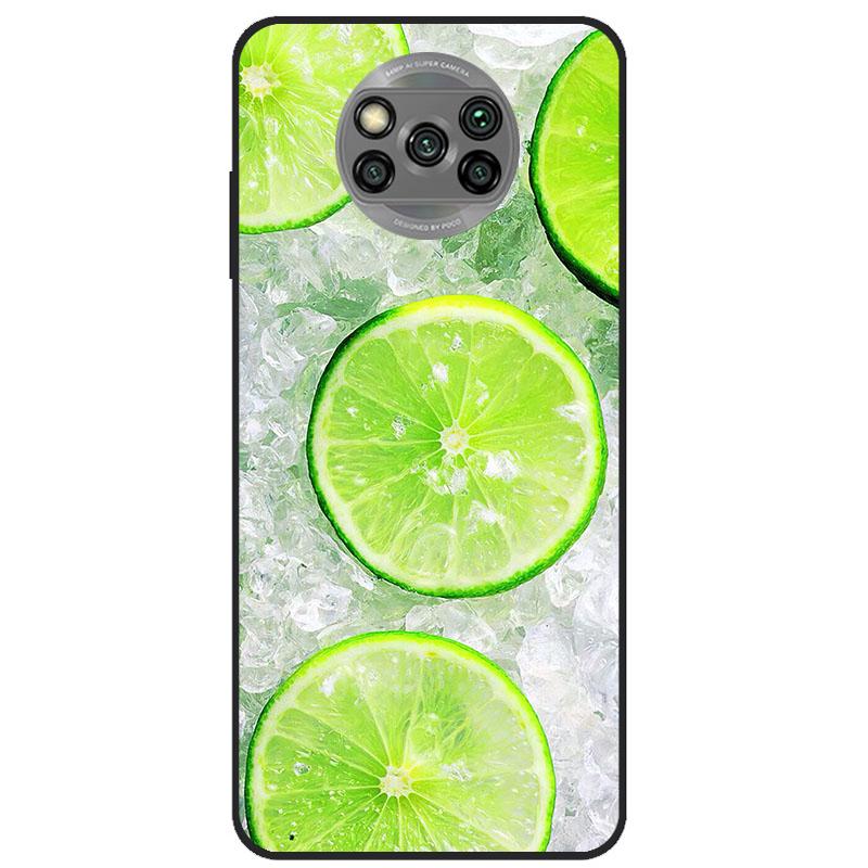 Para Xiaomi Poco X3 Pro Funda de silicona suave Lobo León Funda de teléfono para Poco X3 NFC Funda TPU negro Funda para Poco X 3 GT PocoX3 Pro