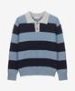 MINDBRIDGE Do Good_[Air Wool] Block Collar Semi-Overfit Knit - 2 Colors