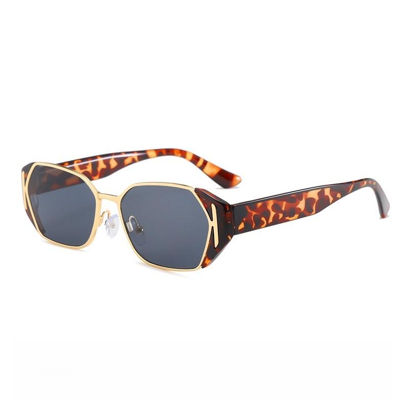 

Y2k Square Sunglasses For Women With Uv400 Protection Stylish Retro Summer Fashion Accessories For Travel Tortoise Gold