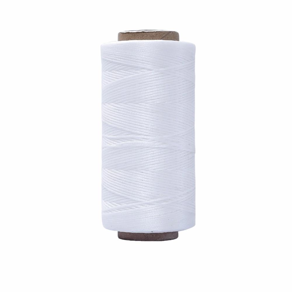 Arts Craft Wax Cotton Cord String 0.8MM Hand Stitching Thread Waxed Thread Cord Leather Repair
