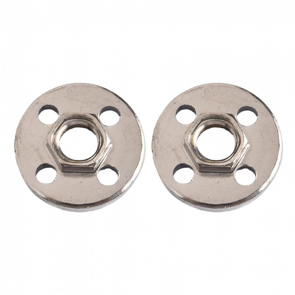 Pressure Plate 2pcs Angle Grinder Fitting Tool Hexagon Nut