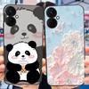 For Tecno Spark 9 Pro KH7 KH7n Cute Cartoon Phone Case For Tecno Spark 9Pro Black Silicone Soft TPU Cases