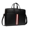 Bally Mythos Logo Zip Closure Leather Shoulder Crossbody Briefcase Men bags Black Red White 6308443