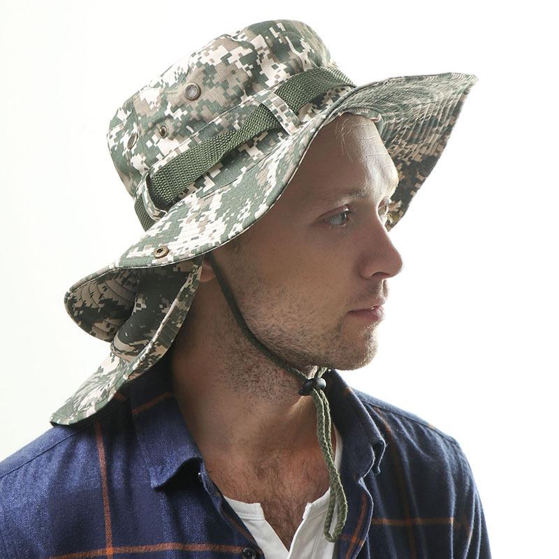 2025 spring and summer men's and women's outdoor sunscreen hats sunscreen bucket hats shawl outdoor hats