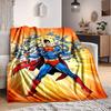 1 Stück Superman Flanell Überwurfdecke Weich, Warm & Gemütlich für Sofa, Bett, Büro und Reisen Vielseitig für Alle Jahreszeiten Geschenk, Weihnachtsgeschenk