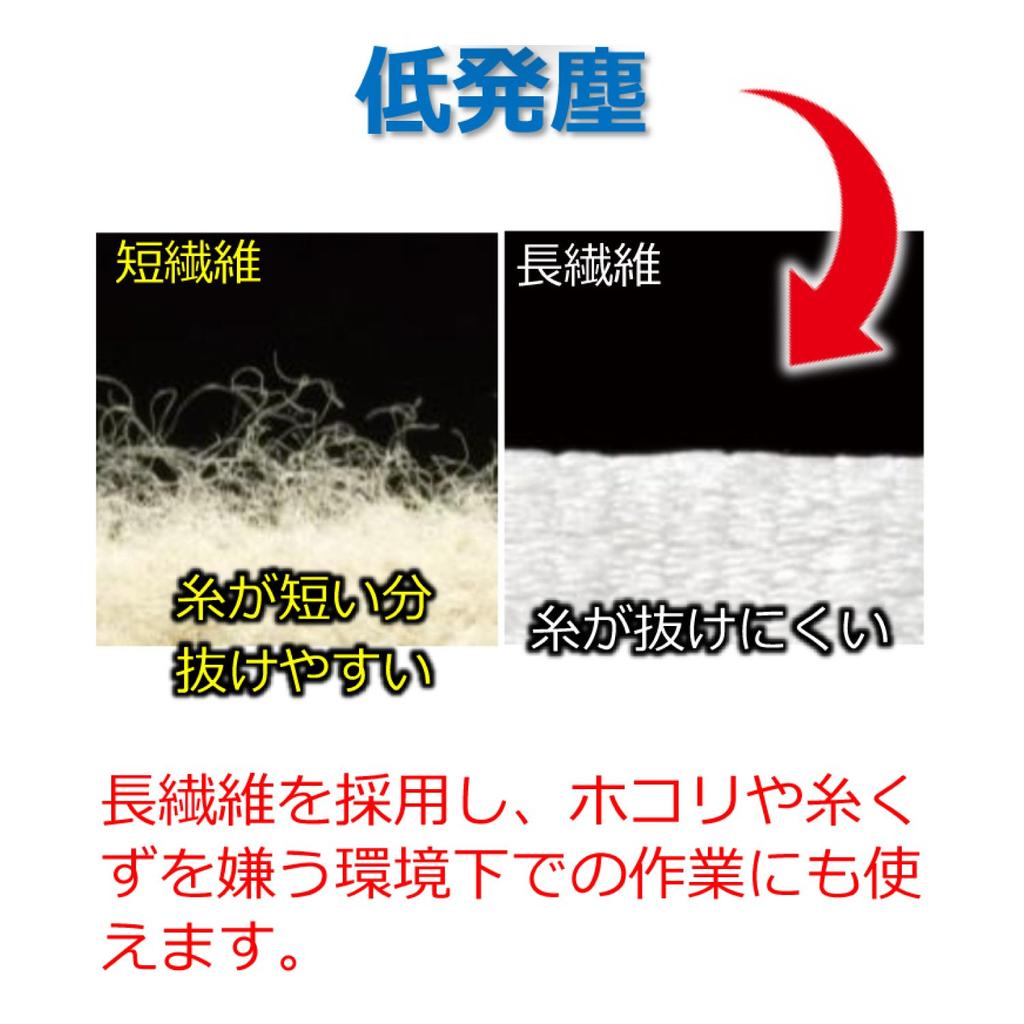 Showa Gloves 540 Chemistar Palm Size 1 Pair [Cut Resistant] No. White, L,