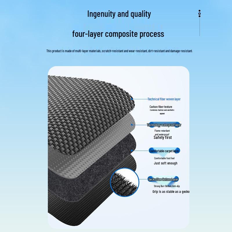 2025 Voyah Dreamer Коврики в салон TPR Полное покрытие Передний и Второй ряды Voyah Dreamer