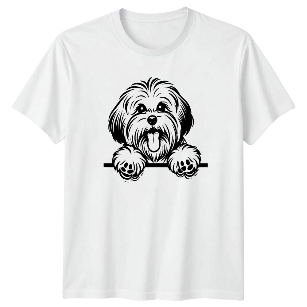 Shih Tzu Dog Animals Graphic Tee Unisexs Unisexs TShirt Puppy Paws Lover Shirt S