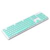 T-WOLF TF770 2.4G Wireless Keyboard Mouse Combo  Punk Round Keycap Comfortable   Typing Wide Compatibility Pink