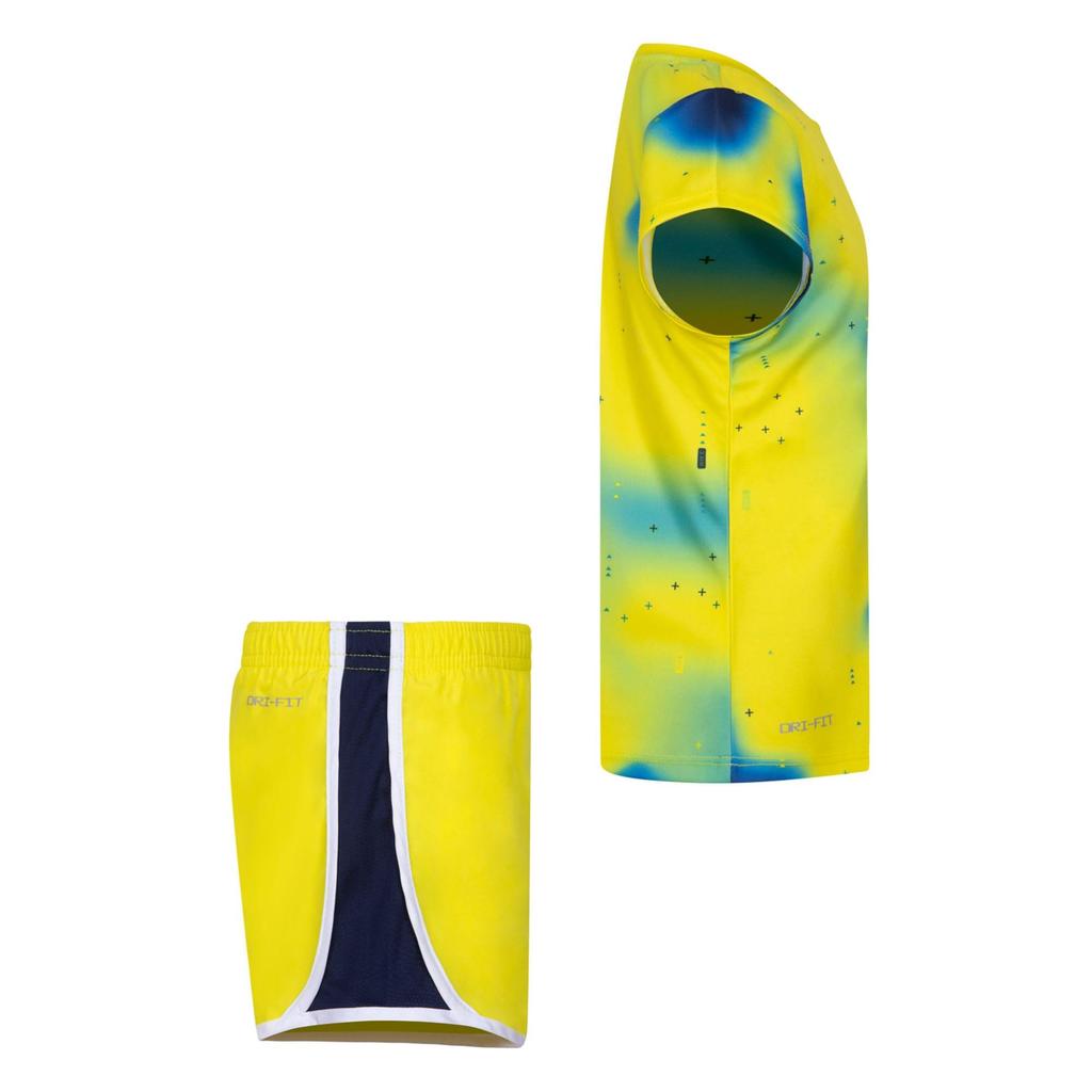 Nike Childrens/Kids Dri-FIT Short-Sleeved Top & Shorts Set