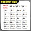 46x Electric Brushes Accessories High Performance Replacement for Angle Grinding Easy Installation