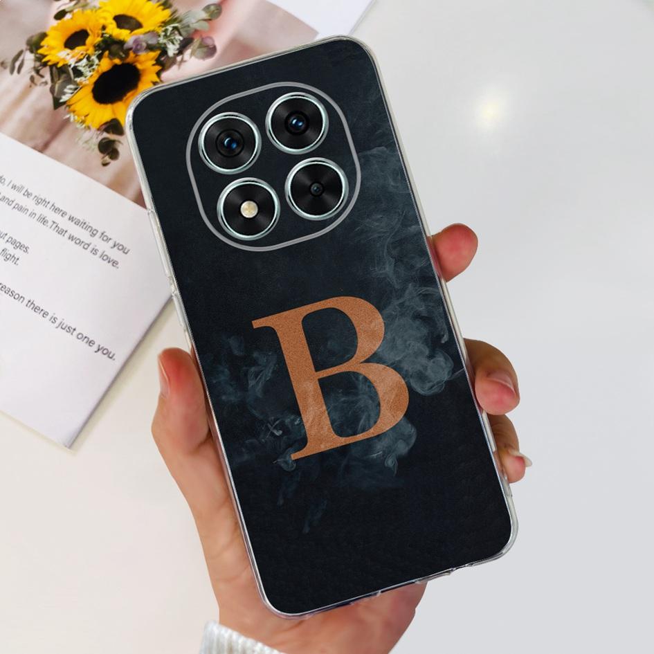 For Xiaomi Redmi Note 14 Pro 5G Case Fashion A Z Letters Soft Clear Silicone Back Cover For Redmi Note 14 Pro Plus Note14 Fundas