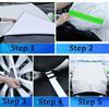 Large Car Windshield Cover For Sun Ice Snow Windshield Protection For Van Suv Front Window Windproof Waterproof Sunshade Cover