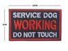 Individuelles Hundegeschirr Klettverschluss-Patch: Servicehund Abzeichen & Trainings Moral Abzeichen