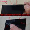 Chrome Black Carbon Fiber Car Door Center B C Pillar Post Cover Trim For Geely EX2 Window Middle Column PC Mirror Effect Sticker