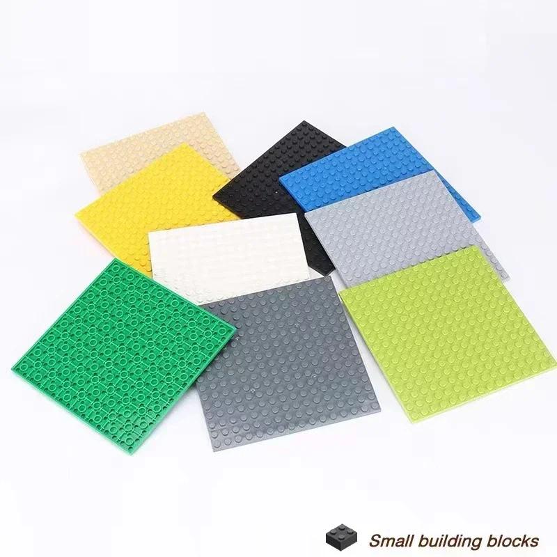 1Piece Double-Sided Base Plate 16X16 Dots Construction Blocks 91405 Build Parts Moc Blocks Baseplate Idea House Construction Board