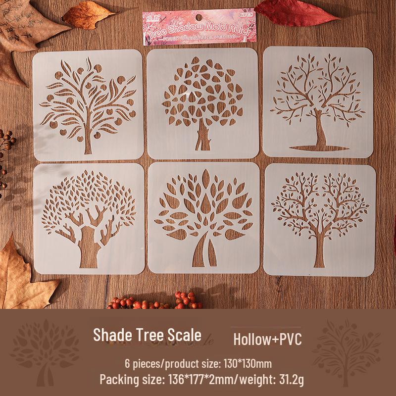 

Шаблон мистецтва Юечжень Ліньцзянь: Лінійка для малювання та трафаретний дизайн на тему домашніх тварин.