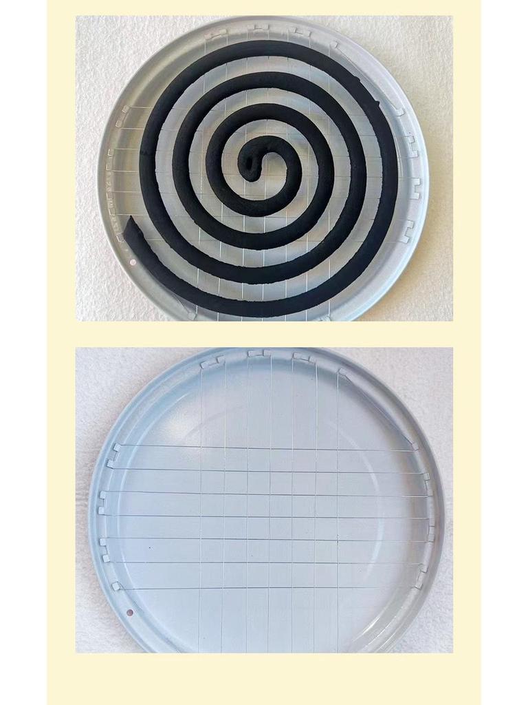 Large Mesh Wire Mosquito Coil Holder & Ash Storage Box