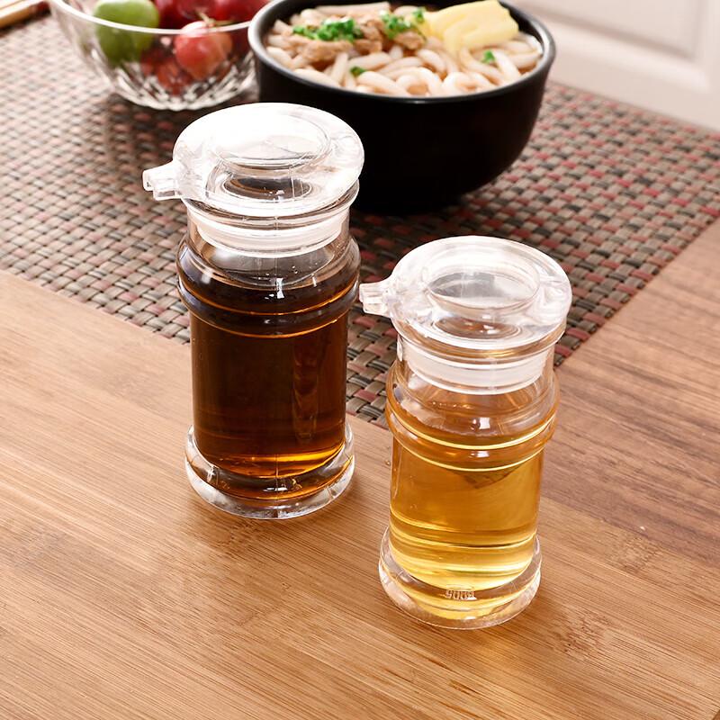 JingJingRS Transparent Plastic Condiment Dispenser