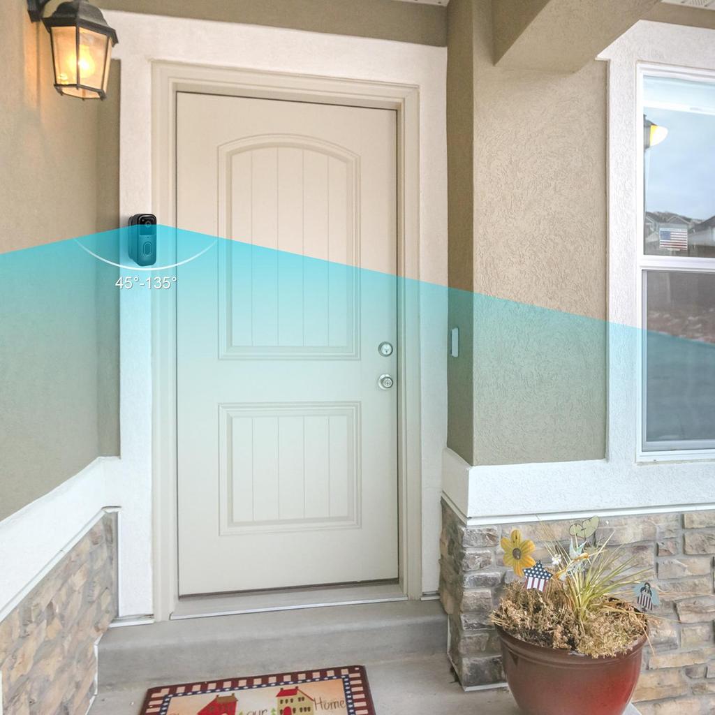 Adjustable Bracket with Shell for Blink 2nd Gen Doorbell