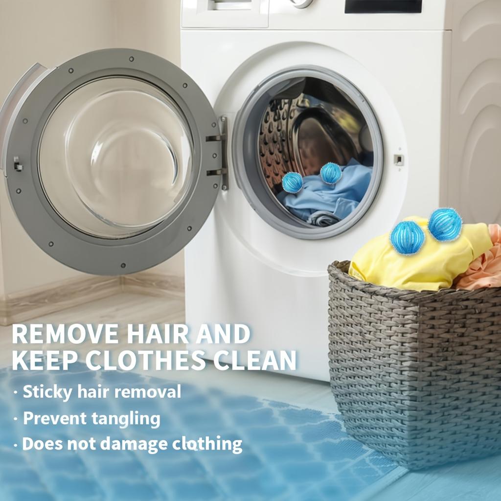 Nylon Laundry Balls Anti-Pilling Anti-Tangle Lint Remover for Washer Small Cleaning Balls for Clothes