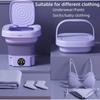 Large Portable Electronic Mini Washing Machine Dormitory Underwear Laundry Machine Capacity Foldable Washing Machine