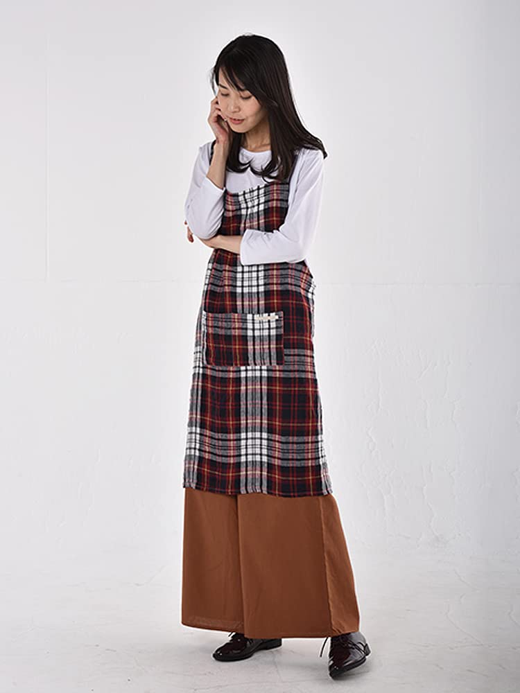 

Back Cross Apron 209162 05 Red [DD Intex] Coat/Red 83×84cm