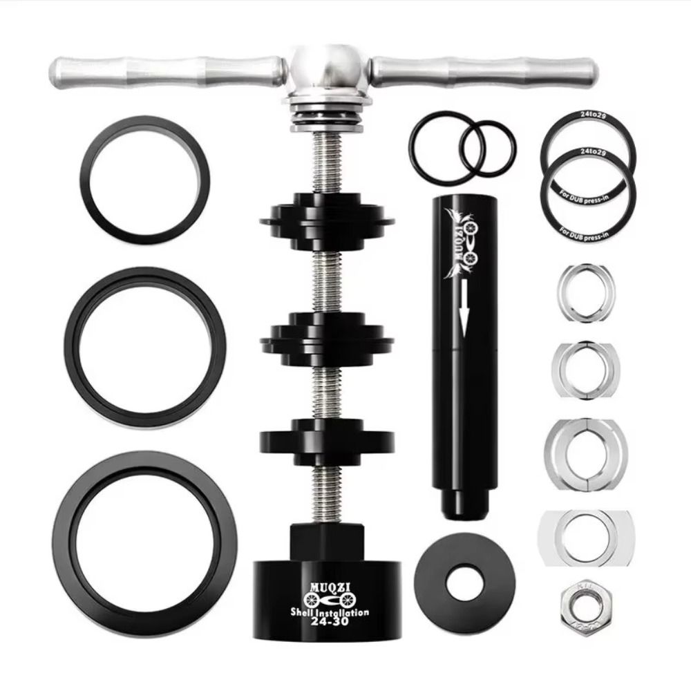 Aluminum Alloy Bottom Bracket Install and Removal Tool Stainless Steel Removal Axle