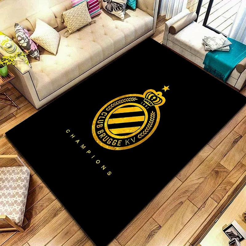Club Brugge K.V Carpet Rug for Living Room Bedroom Home Sofa Decoration,Kids play Non-slip Floor Mat