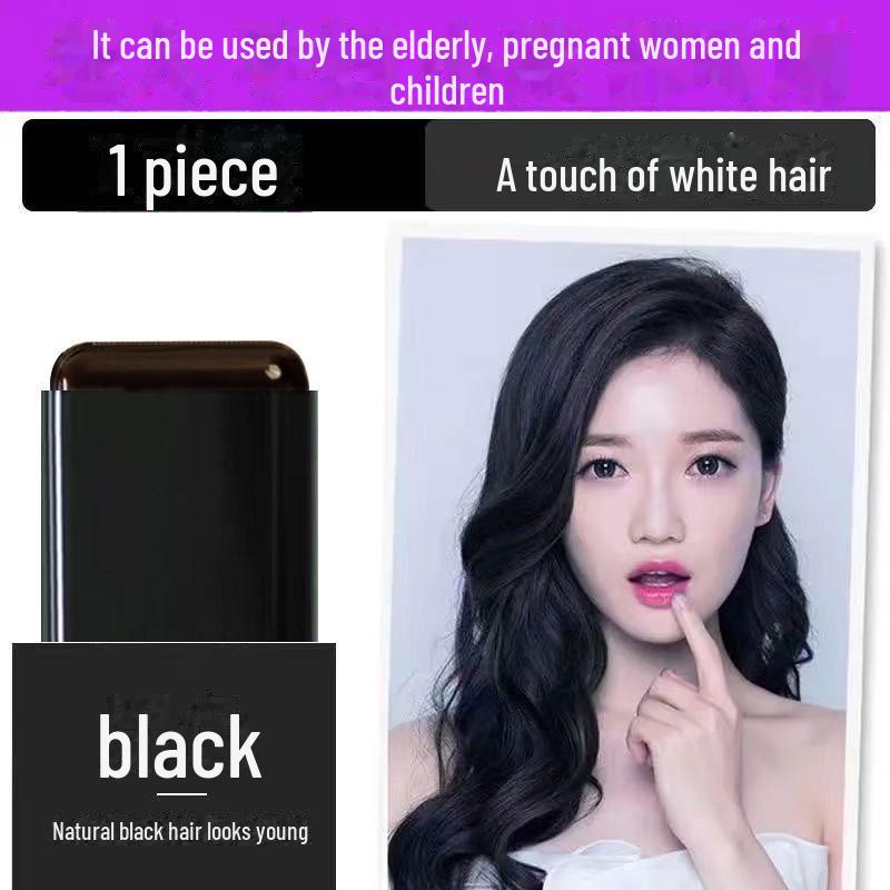 

Набор из карандаша и расчески для временной краски для закрашивания седины 20g