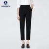 Navigare Women's Solid Casual Suit Trousers