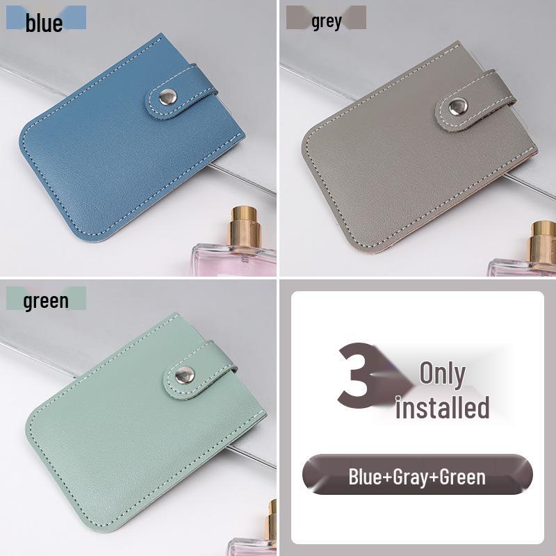 Multi-Slot Anti-Demagnetization ID and Card Holder Wallet - Large Capacity Compact Sleeve