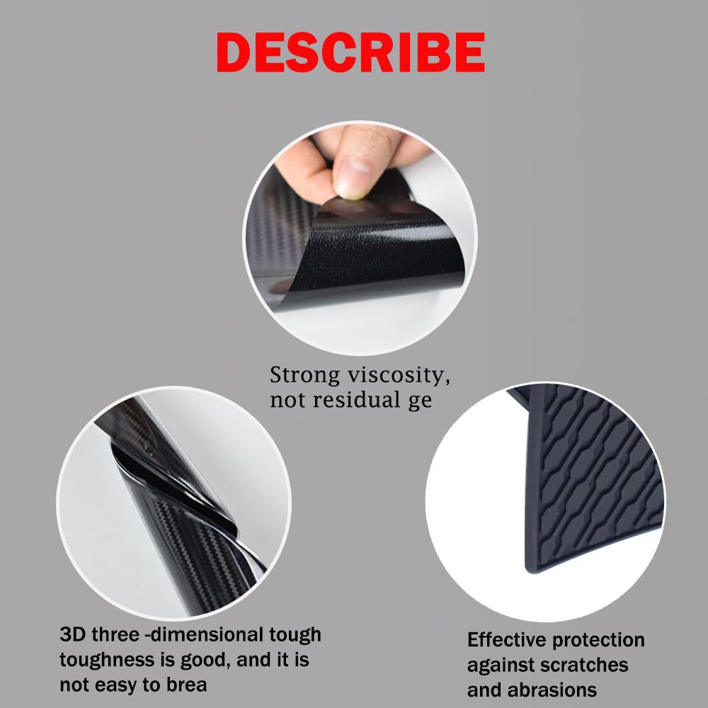 XIAMAOZPR Motorcycle Fuel Tank Stickers for GSX 8S 2025, Side Fuel Tank Pad Protector, Knee Grip Traction Pads (2023 2024 2025)