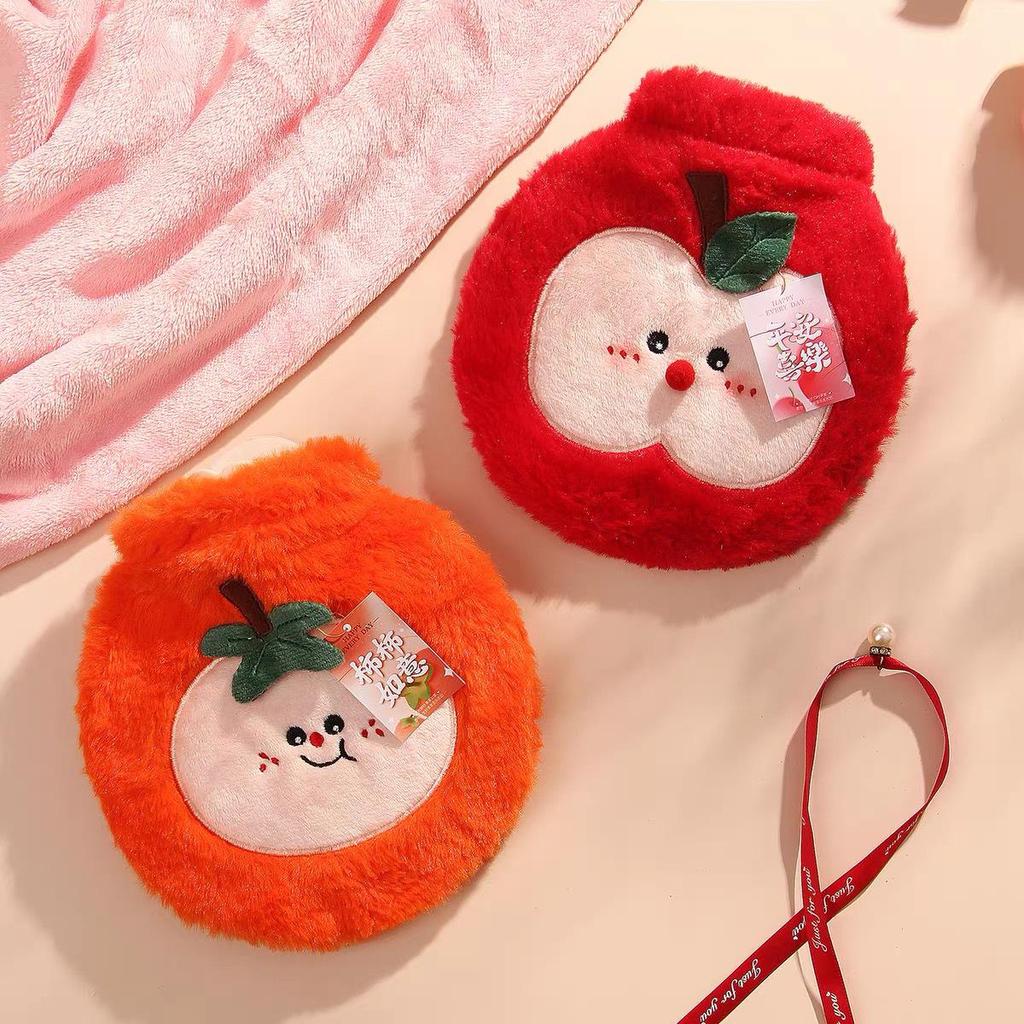 Plush Hot Water Bottle - Cute Hand Warmer Gift for Bridesmaids, Women & Girls, Perfect for Weddings, Christmas & Special Occasions.